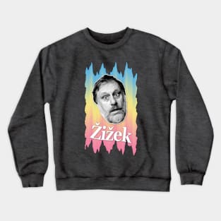 Slavoj Žižek #2 Tribute Design Crewneck Sweatshirt